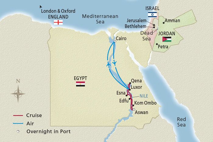 Pharaohs & Pyramids - Cairo to Cairo - 2026 - Viking Hathor - Apr 25 ...