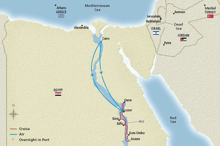 Pharaohs & Pyramids - Cairo to Cairo - 2026 - Viking Thoth - Apr 30 ...