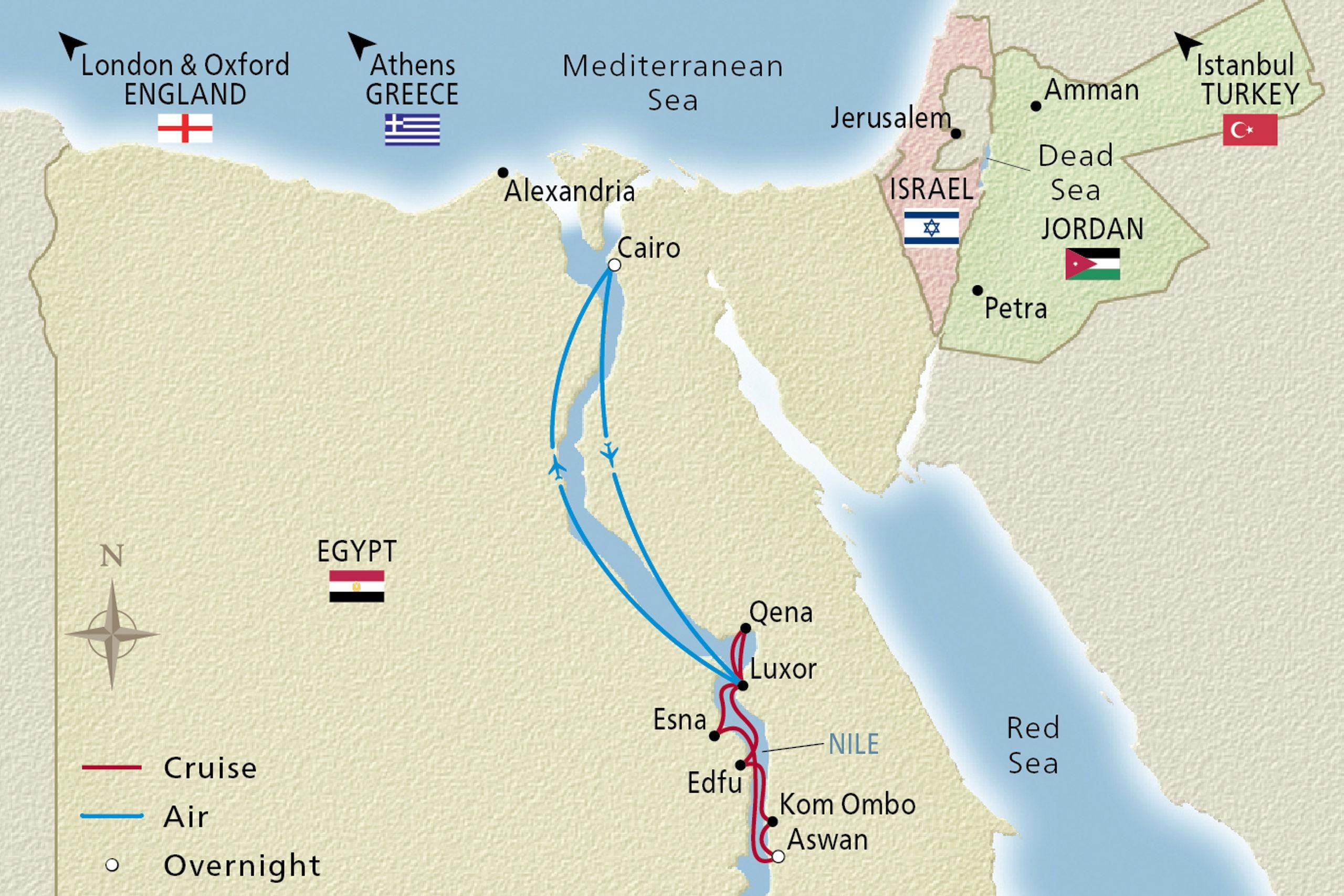 Pharaohs & Pyramids - Cairo to Cairo - 2027 - Viking Ra - May 7, 2027 ...